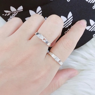 NHẪN ĐÔI CHÌA KHOÁ TRÁI TIM CHUẨN BẠC TA