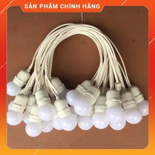 Dây đèn trang trí ngoài trời đui đúc 10m 20 bóng dùng cho quán cà phê, trà chanh, tiệc..,
