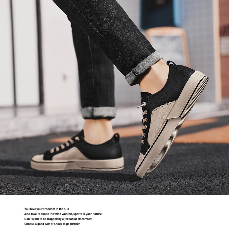 Giày Nam cao cấp Bun Store - Giày da Nam đẹp Sneaker thời trang sang xịn G907D