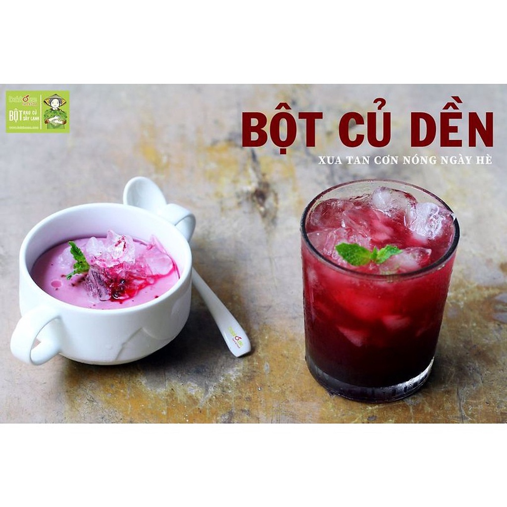 Bột củ dền nguyên chất sấy lạnh Dalahouse 60gram, công nghệ sấy lạnh đạt tiêu chuẩn Châu Âu