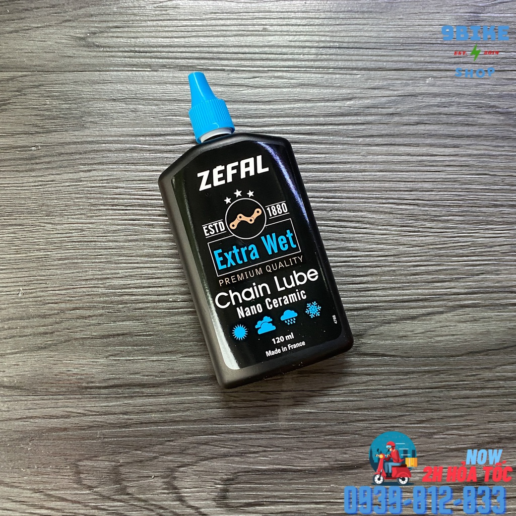 Dung dịch dầu nhớt vệ sinh bôi trơn sên xe đạp tổng hợp zefal squirt finishline