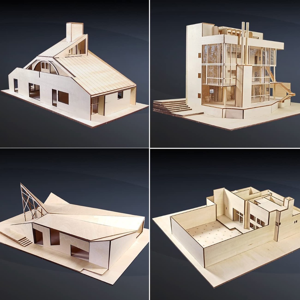 Gỗ Ép Nhập Khẩu Plywood - Tấm Ván Gỗ Dán - Tấm Ván Ep Cắt Khắc Laser Cnc Đẹp Dùng Làm Mô Hình Gỗ 3D