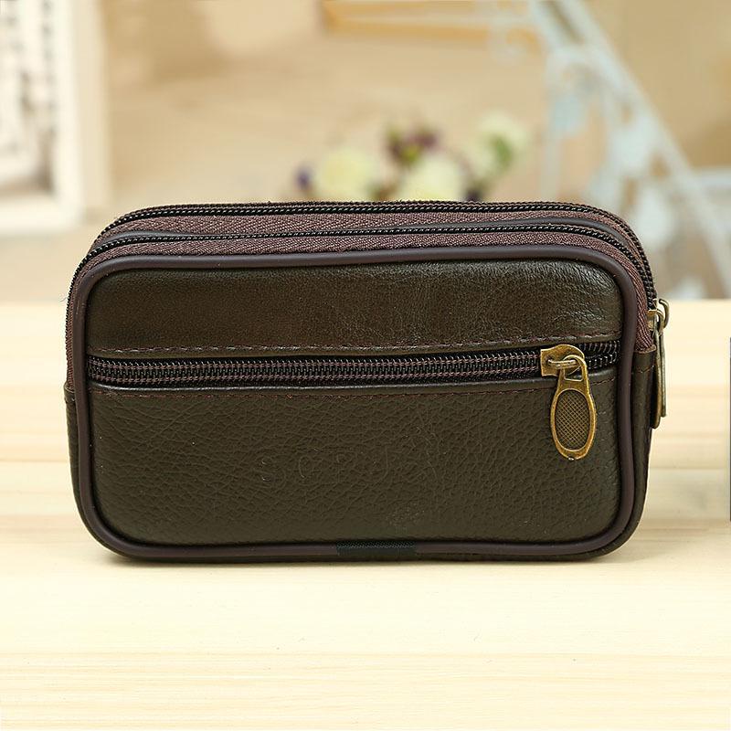 Túi da bò đựng điện thoại đeo hông 4.0-7.2 Inch cho nam NSGSB3 | BigBuy360 - bigbuy360.vn