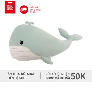 Gấu bông cá voi bông 60cm Minigood
