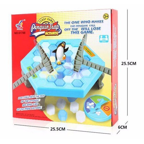 Hộp đồ chơi bẫy chim cánh cụt Penguin Trap