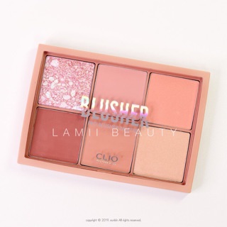 Má hồng Clio Pro Blusher Palette Mute Petal / Bloom pastel