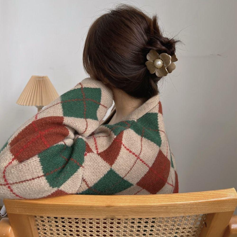 TWINKLE Kẹp Tóc Hình Hoa Phong Cách Hàn Quốc Ngọt Ngào