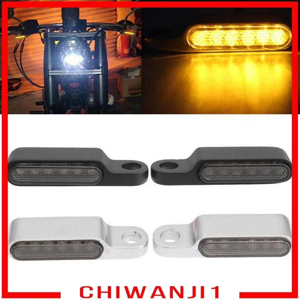 Set 2 đèn Led xi nhan 6 bóng dành cho xe máy