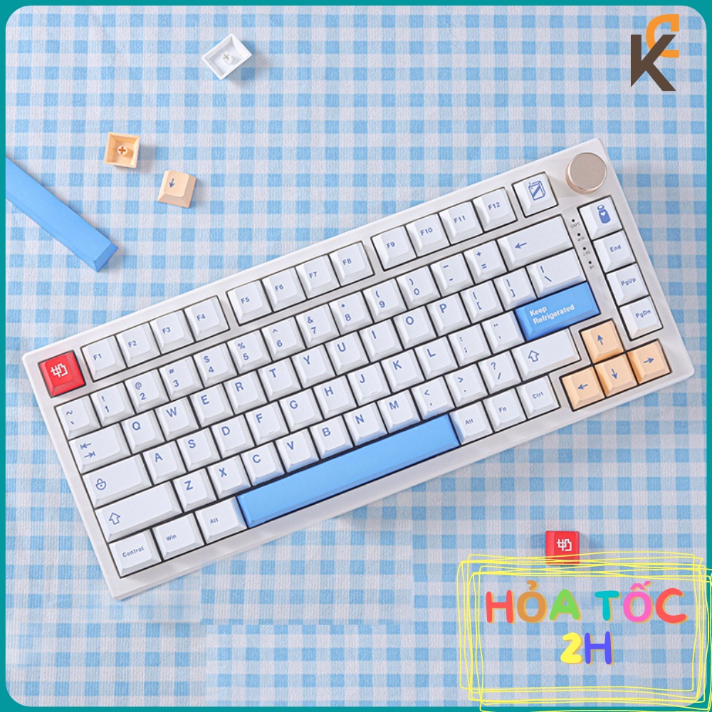 Keycap Soyamilk PBT Cherry Profile Dành Cho Bàn Phím Cơ - Giao Bằng Túi ZIP