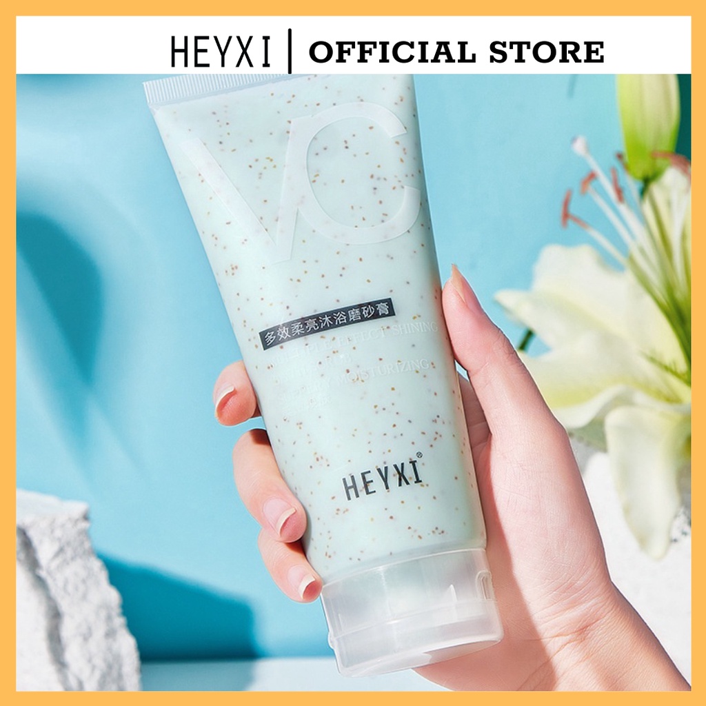 Tẩy tế bào chết Heyxi giúp xóa bỏ tế bào chết tái tạo da trẻ hóa cơ thể 200ml Nội địa Trung HTTBC8G4