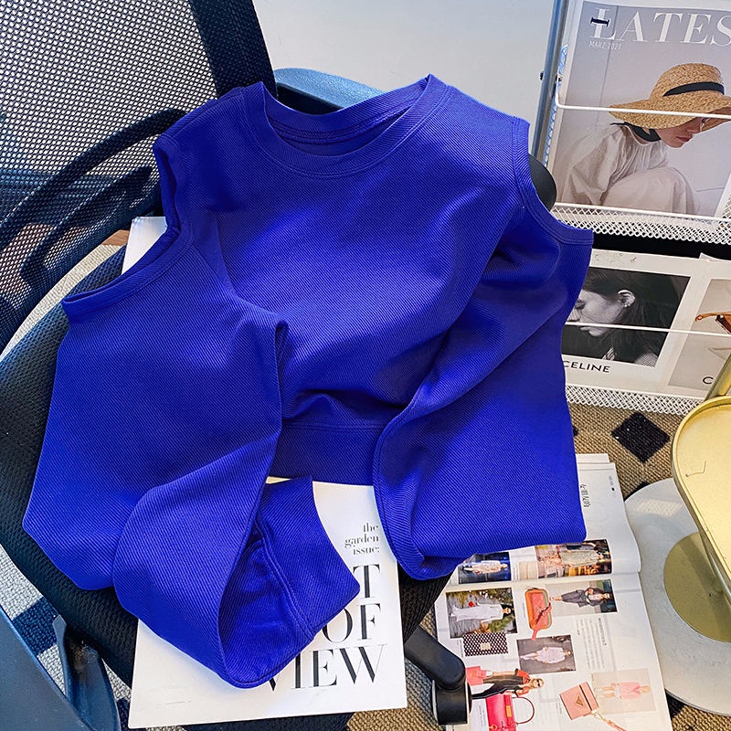 Áo Sweater Thiết Kế Đục Lỗ Đơn Giản Thời Trang Mùa Thu Cho Nữ