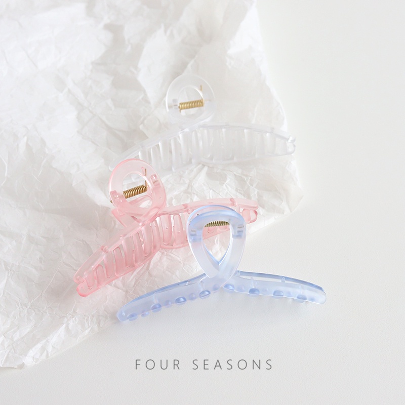 Kẹp tóc màu sắc ngọt ngào thiết kế phong cách giản dị thời trang cho nữ