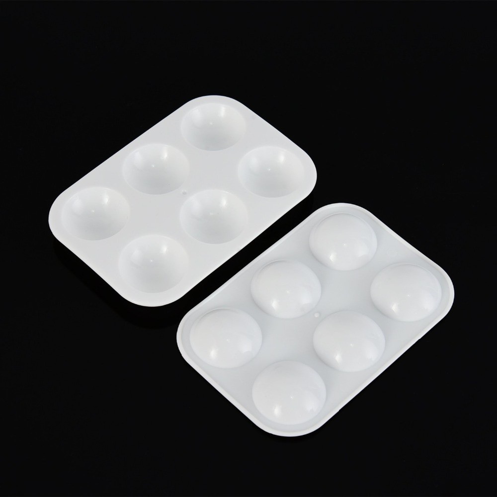 Set 2 khay pha màu nước 6 ô hình chữ nhật