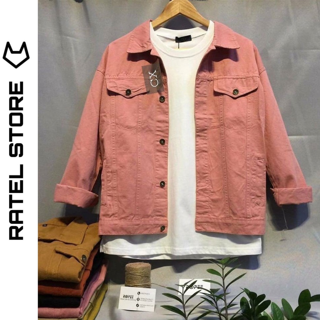 Áo Khoác Local Brand Jacket Kaki Basic