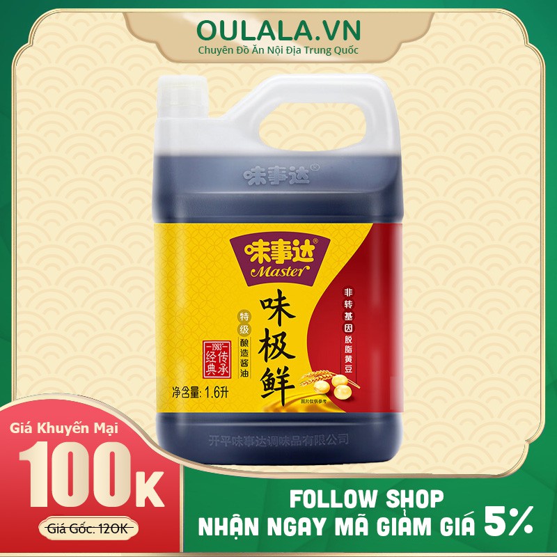Xì Dầu Vị Sự Đạt 1,6L
