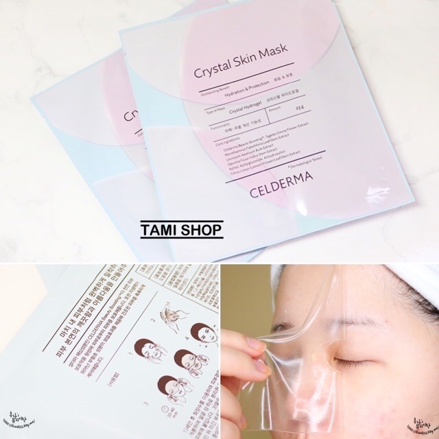 Mặt Nạ Thạch Anh Celderma Crystal Skin Mask