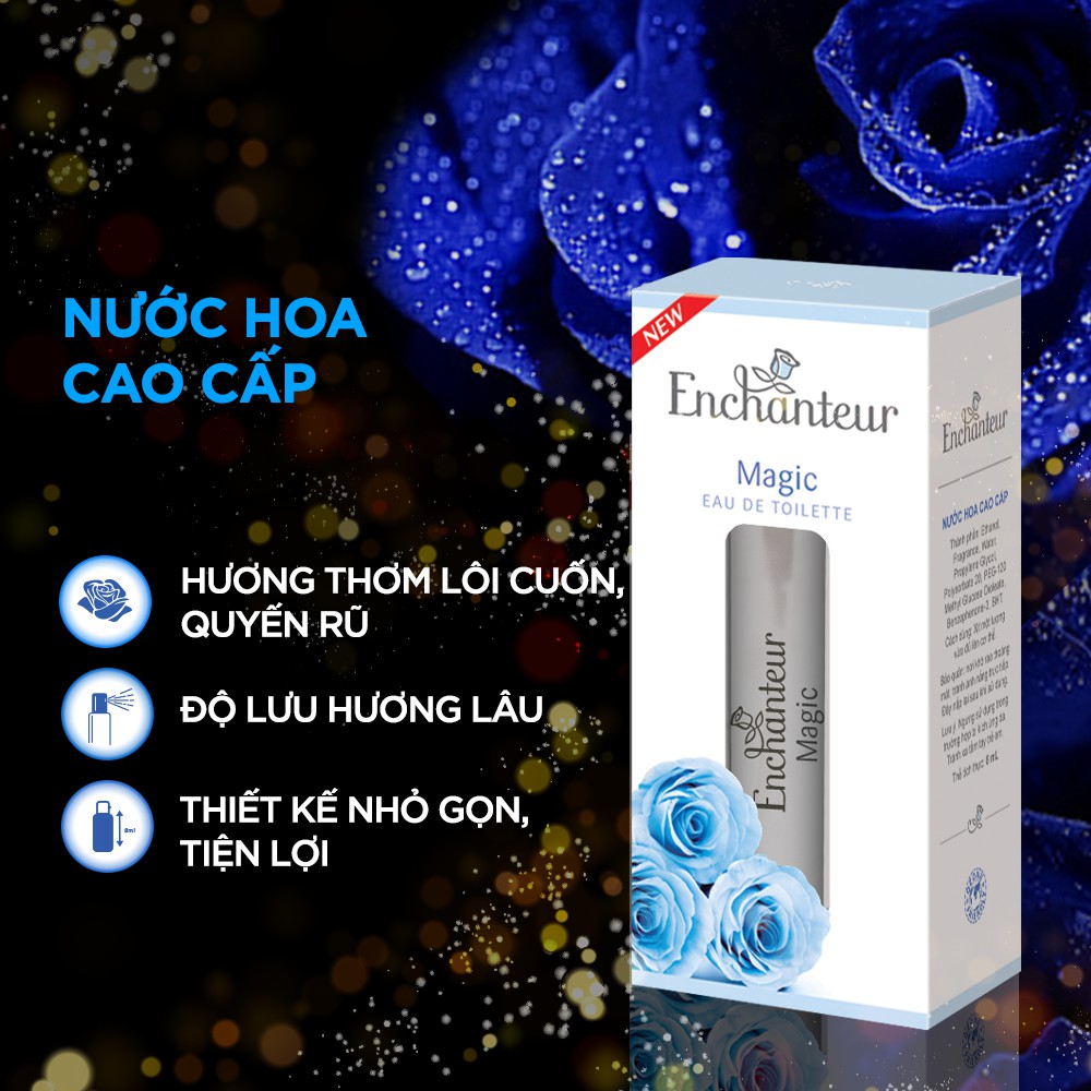 Nước hoa cao cấp Enchanteur Magic 8ml | WebRaoVat - webraovat.net.vn