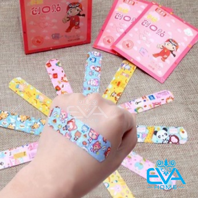 Set 10 Miếng Băng Keo Cá Nhân Hoạt Hình Cute Bandages