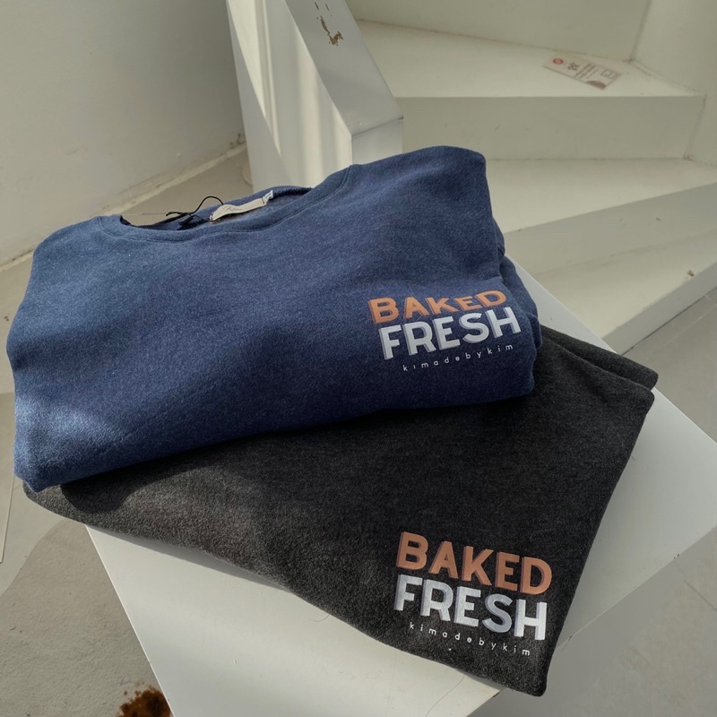 [SW5] Áo Sweater Baked - Áo nỉ không mũ V3 - “Baked Fresh” | BigBuy360 - bigbuy360.vn