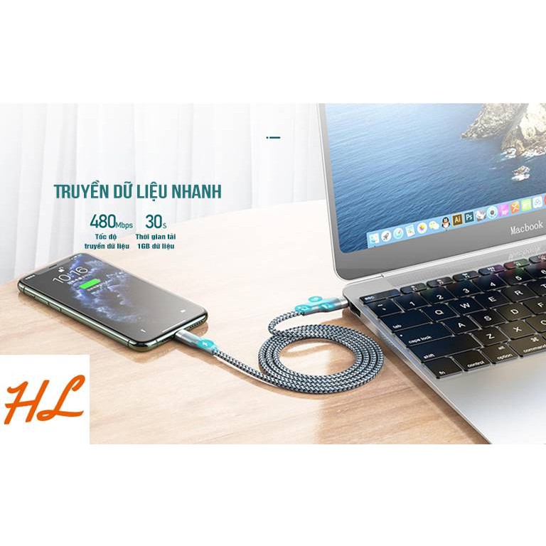 Cáp Sạc Nhanh Type-C to 20W Remax RC-009i-- Hưng Long PC