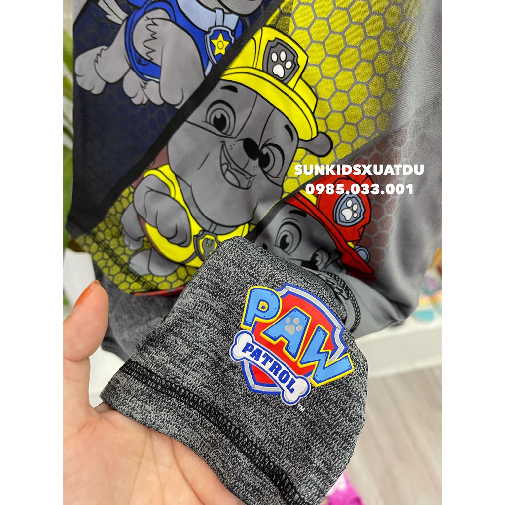 Bộ jumping chó cứu hộ ghi xám