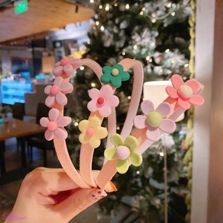 BỜM TÓC HỒNG ĐÍNH HOA CHO BÉ GÁI