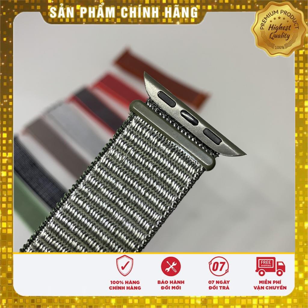 Dây Nylon Sport Loop Apple Watch 38mm/40mm 42mm/44mm tương thích Gen 1 Gen 2 Siri 2 3 4 5