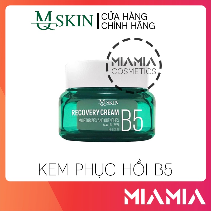 Kem Face B5 MqSkin Phục Hồi Da Chính Hãng - Recovery Cream B5 MQ Skin