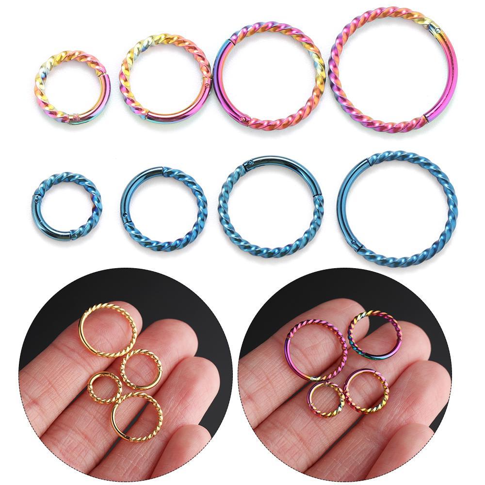 Khuyên Tai / Mũi / Môi Dạng Vòng Xoắn Thời Trang