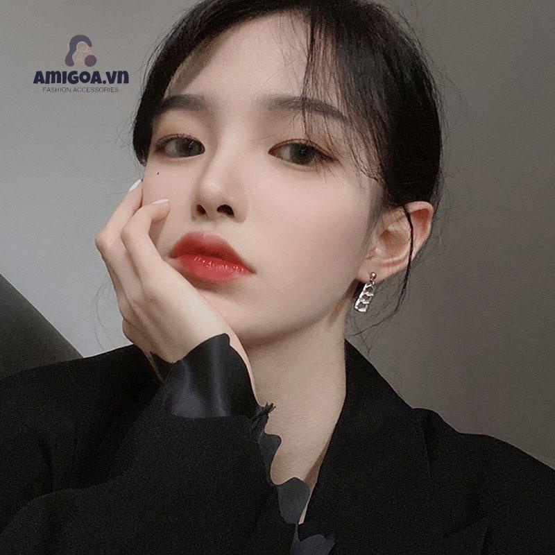 ✨✨Bông tai sợi xích cá tính đơn giản cá tính phong cách Hàn Quốc