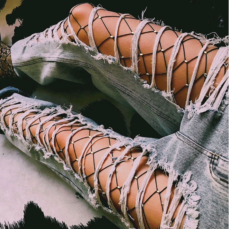 Quần Tất Lưới Thời Trang Cho Nữ 2018