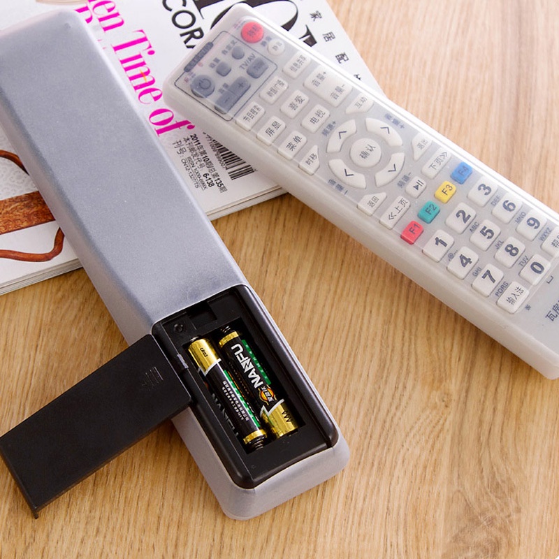 Vỏ Silicone Trong Suốt Bảo Vệ Cho Điều Khiển Từ Xa Của TV / Máy Lạnh Chống Thấm Nước Chống Bụi