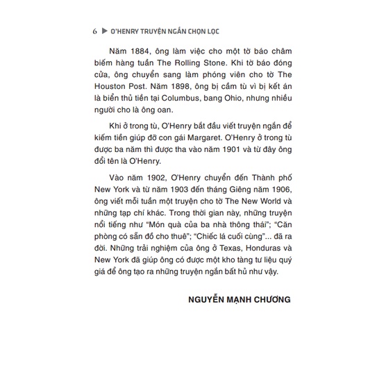 Sách - O’ Henry truyện ngắn trọn lọc (bìa cứng)