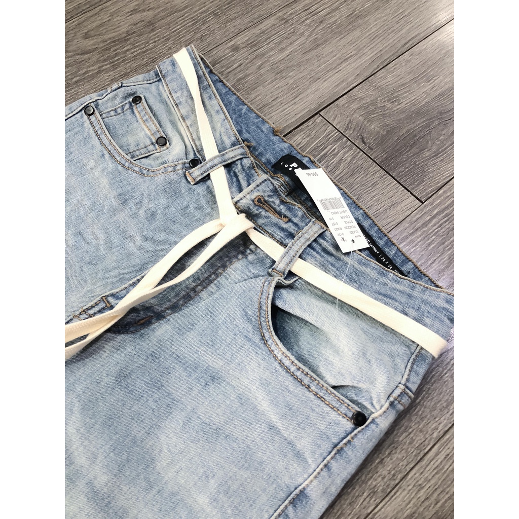 Quần Jean Blue trơn PACSUN