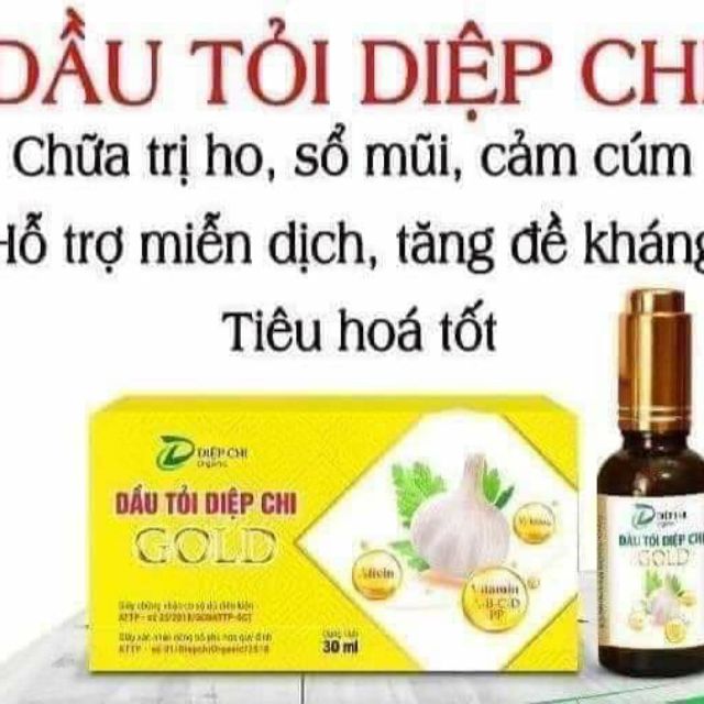 DẦU TỎI DIỆP  CHI GOLD