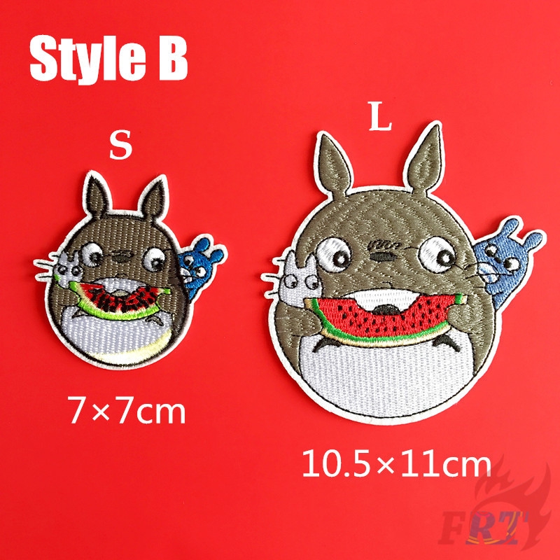 Set 1 / 2 Miếng Vá Quần Áo Hình Totoro Dễ Thương