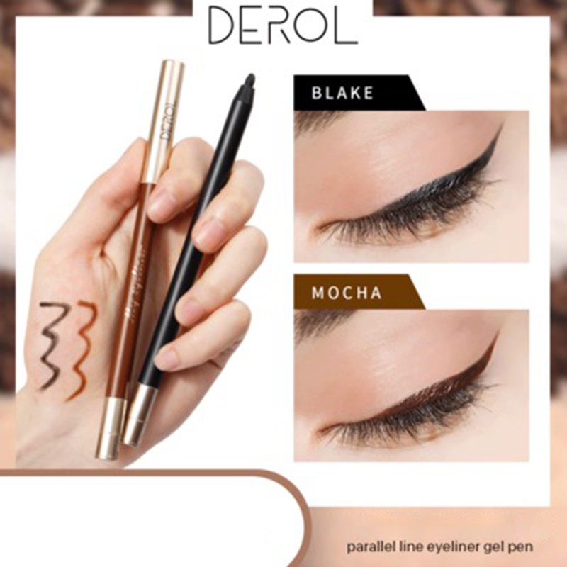 (Hàng Mới Về) Bút Kẻ Mắt Dạng Gel Derol Chống Thấm Nước Mượt Mà Chất Lượng Cao | BigBuy360 - bigbuy360.vn