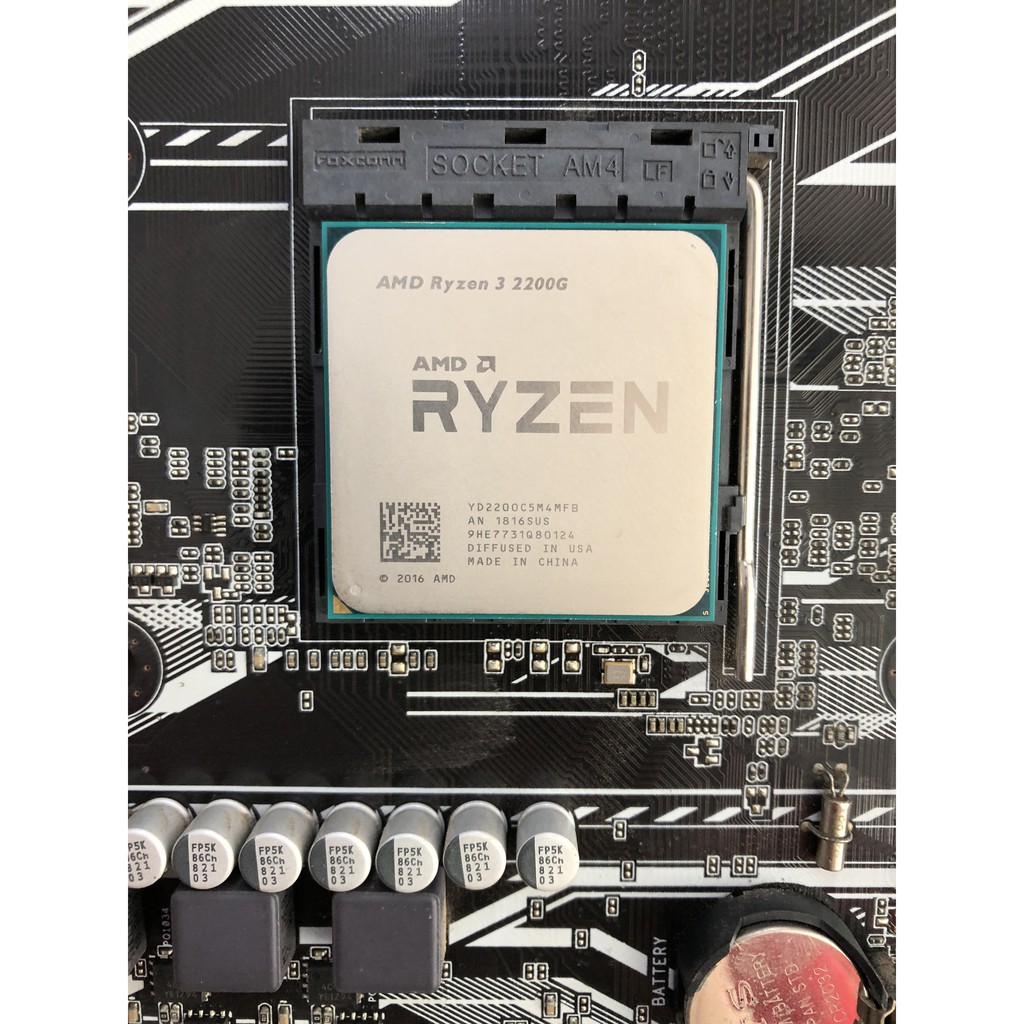 Combo MSI A320M Pro-M2 + R3 2200G