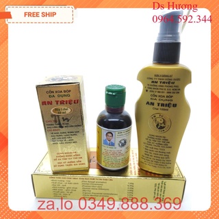 Cồn xoa bóp an triệu - chai 100ml