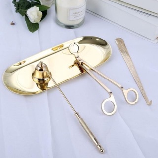 Bộ kit 3 món chăm sóc nến kèm khay siêu đẹp