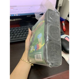 Túi đựng rác cuộn đen tự phân hủy Ecogreen ( 3 cuộn/ túi )