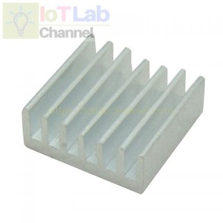 Tản nhiệt nhôm 14x14x6mm (set 5 cái)