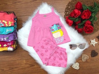 Set 3 bộ 2 dây bé gái