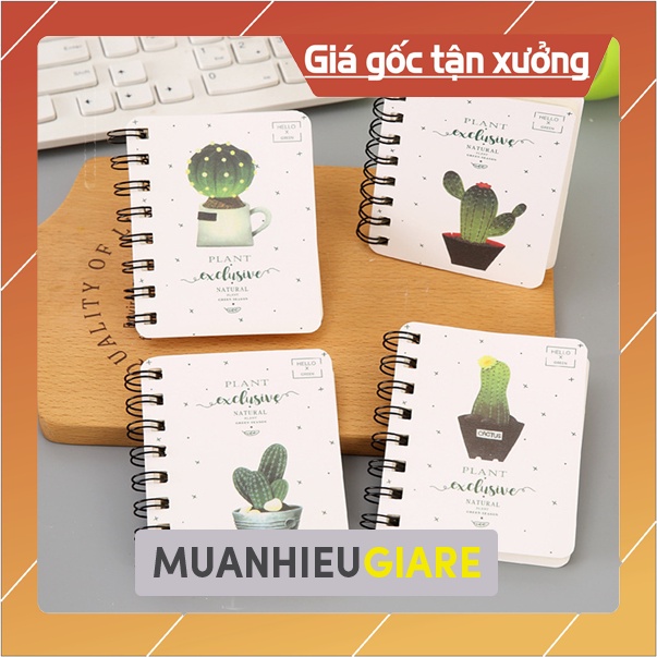 Sổ Ghi Chú A7 Thiết Kế Hoạt Hình Dễ Thương Dành Cho Học Sinh, Sinh viên muanhieugiare8686