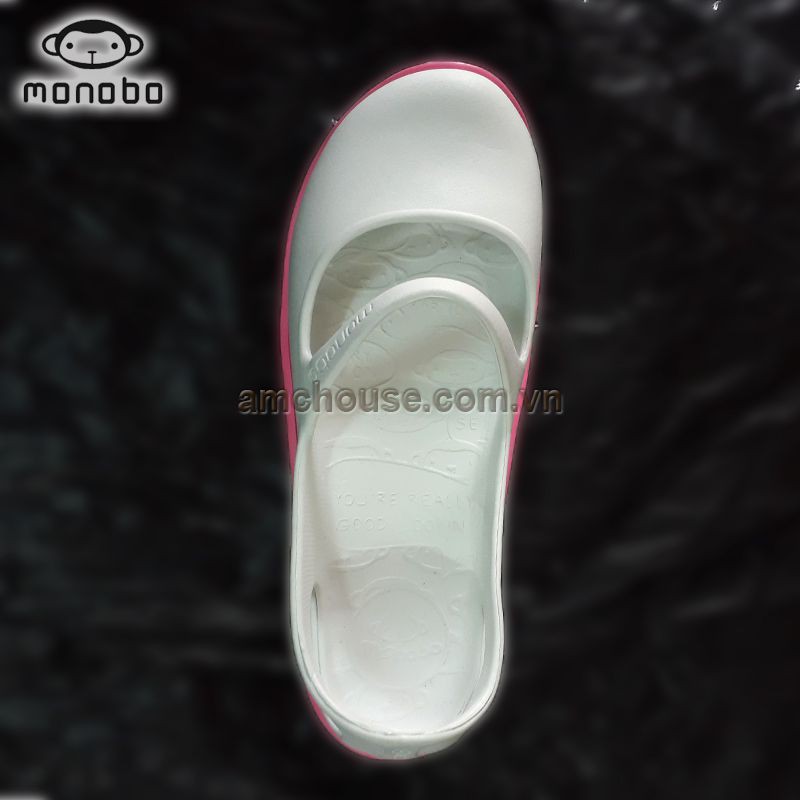 [FOLLOW SHOP] Giày mủ Thái Lan nữ 2 lớp đế trái tim MONOBO - TAMMY - trắng | BigBuy360 - bigbuy360.vn