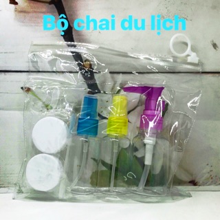 Set chai lọ chiết mỹ phẩm du lịch