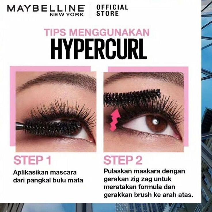 ❤Shoppe 9.9❤ Mascara Maybelline Hypercurl chống thấm nước cao cấp |{<..!>}|