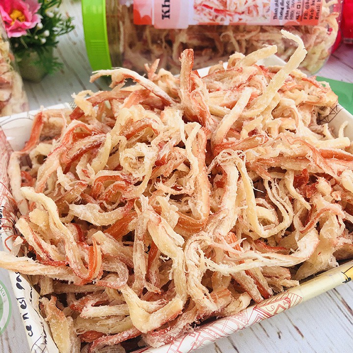 300g🔥Mực hấp nước dừa xé sợi loại ngon, giá tận xưởng | BigBuy360 - bigbuy360.vn