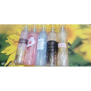 Body mist nhũ bbw