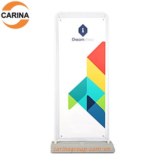 [HÀNG NHẬP KHẨU] Standee ngoài trời đế nước chống gió kiểu cửa 60x160cm